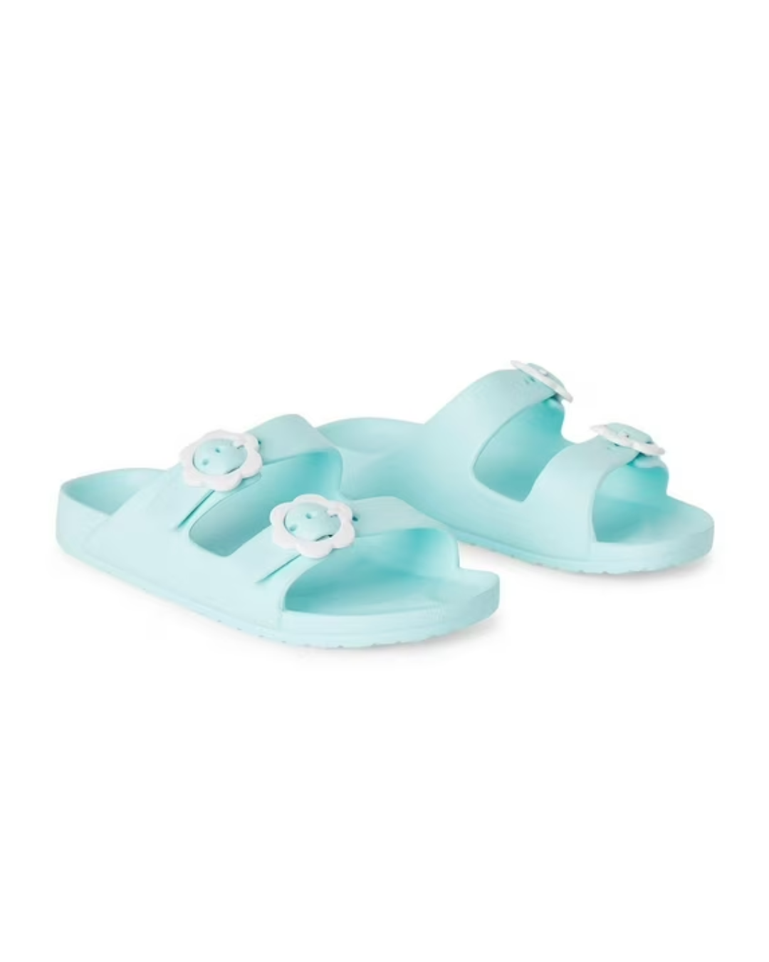 sandals with flowers