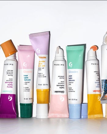 variety of tubes of balm dot com next to each other