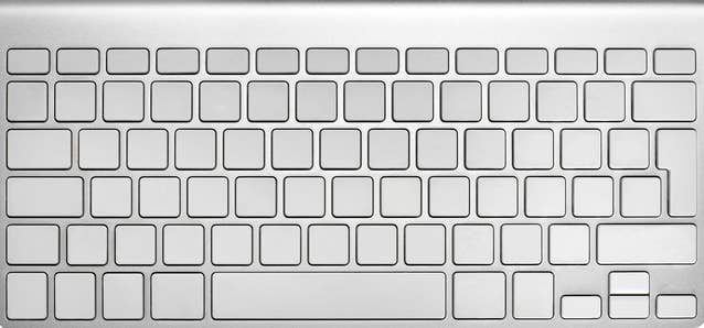 Map Quiz: Blank Keyboard Test (technology)