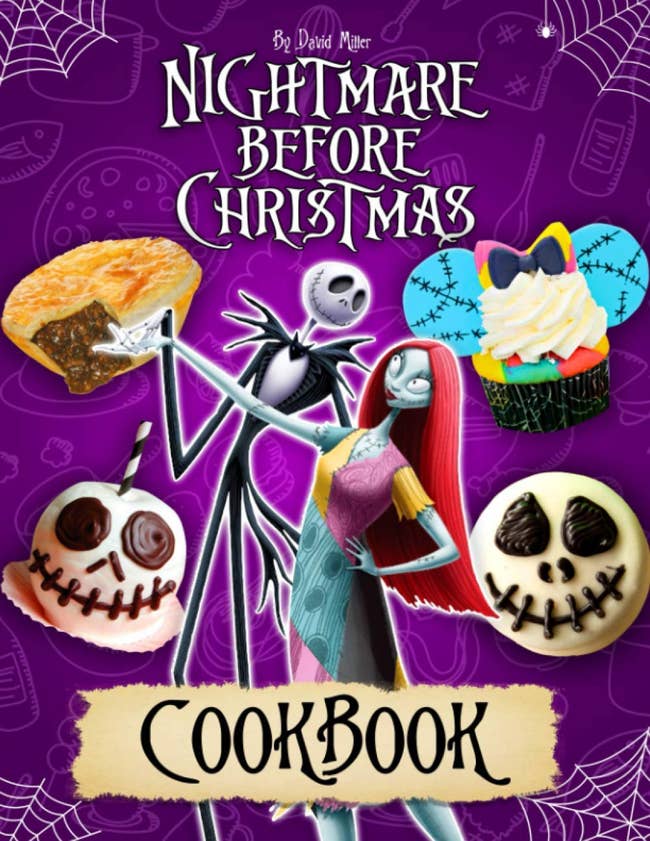 The cover of the cookbook with characters on it 