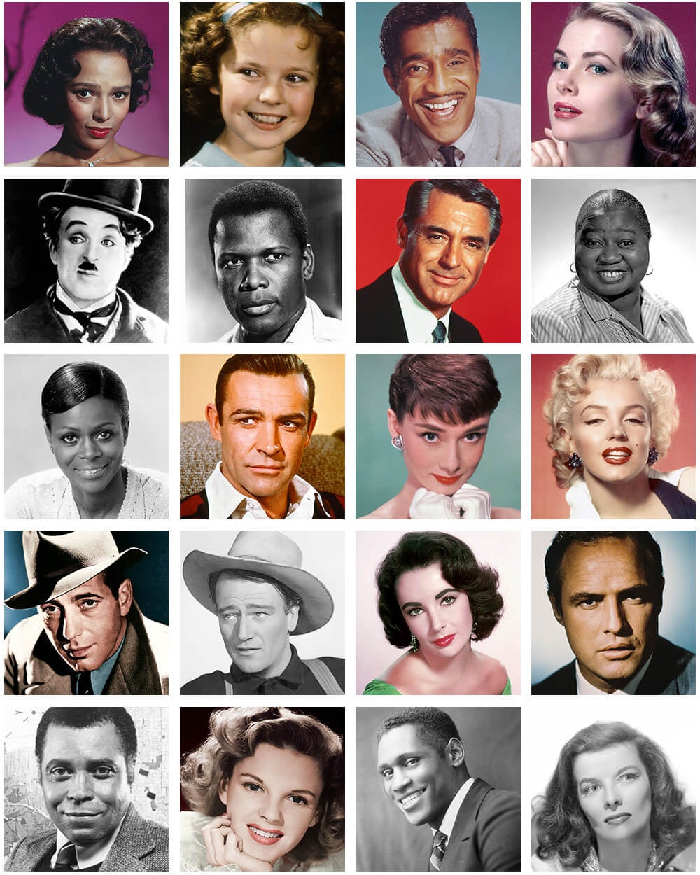 You Recognize Famous Classic Actors?