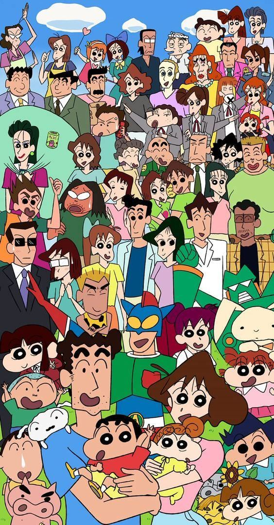 Download Download Shin Chan Clipart Crayon Shin-chan Shinnosuke - Shin Chan  Image Download … | Easy cartoon drawings, Cute cartoon drawings, Cute  cartoon wallpapers