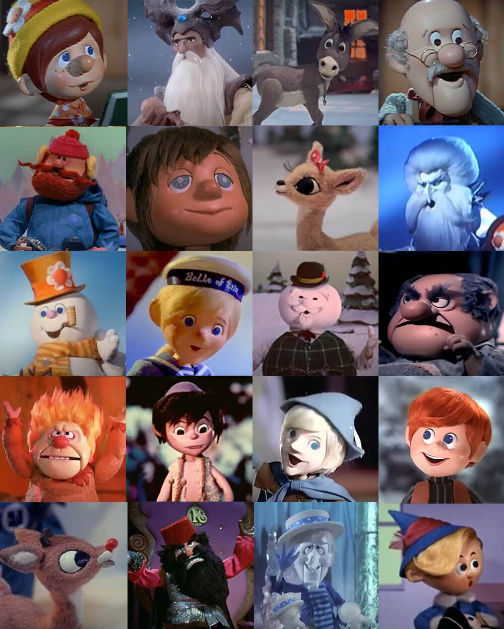 classic christmas characters