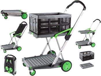 the cart in four configurations
