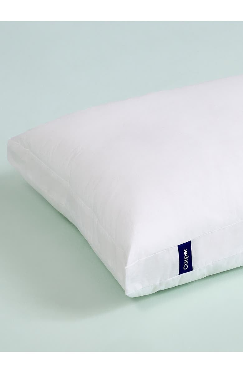 the white pillow
