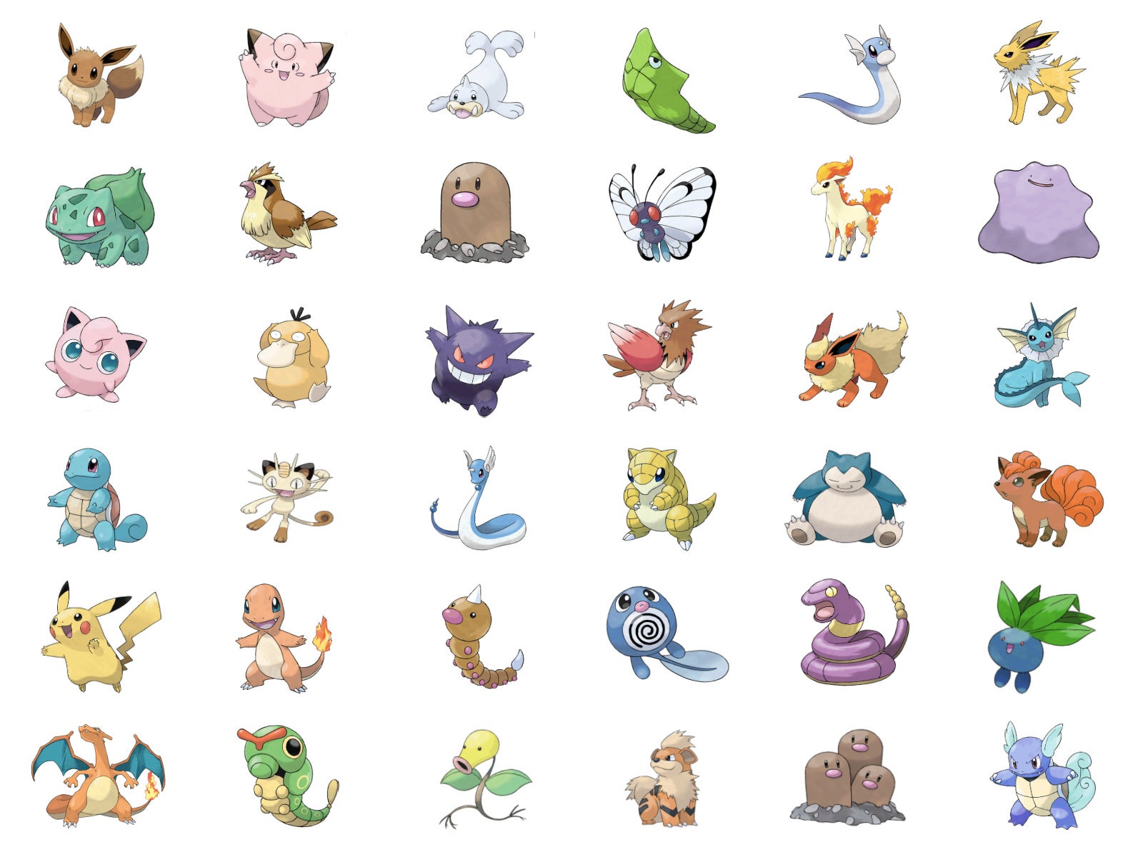 Gen 1 Pokémon Quiz: Can You Name 'em All? - Quizondo