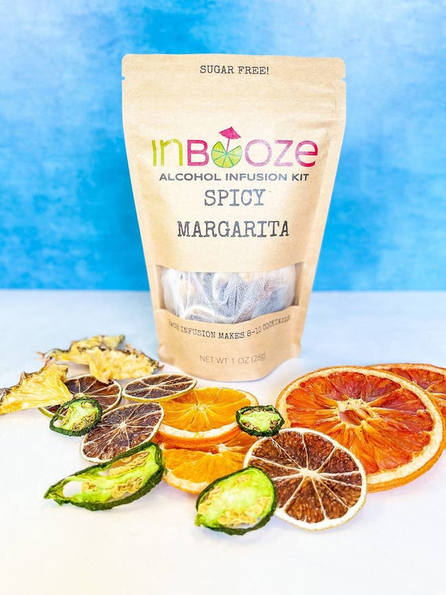 Alcohol infusion kit package labeled 