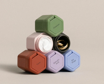 various colors of cadence containers