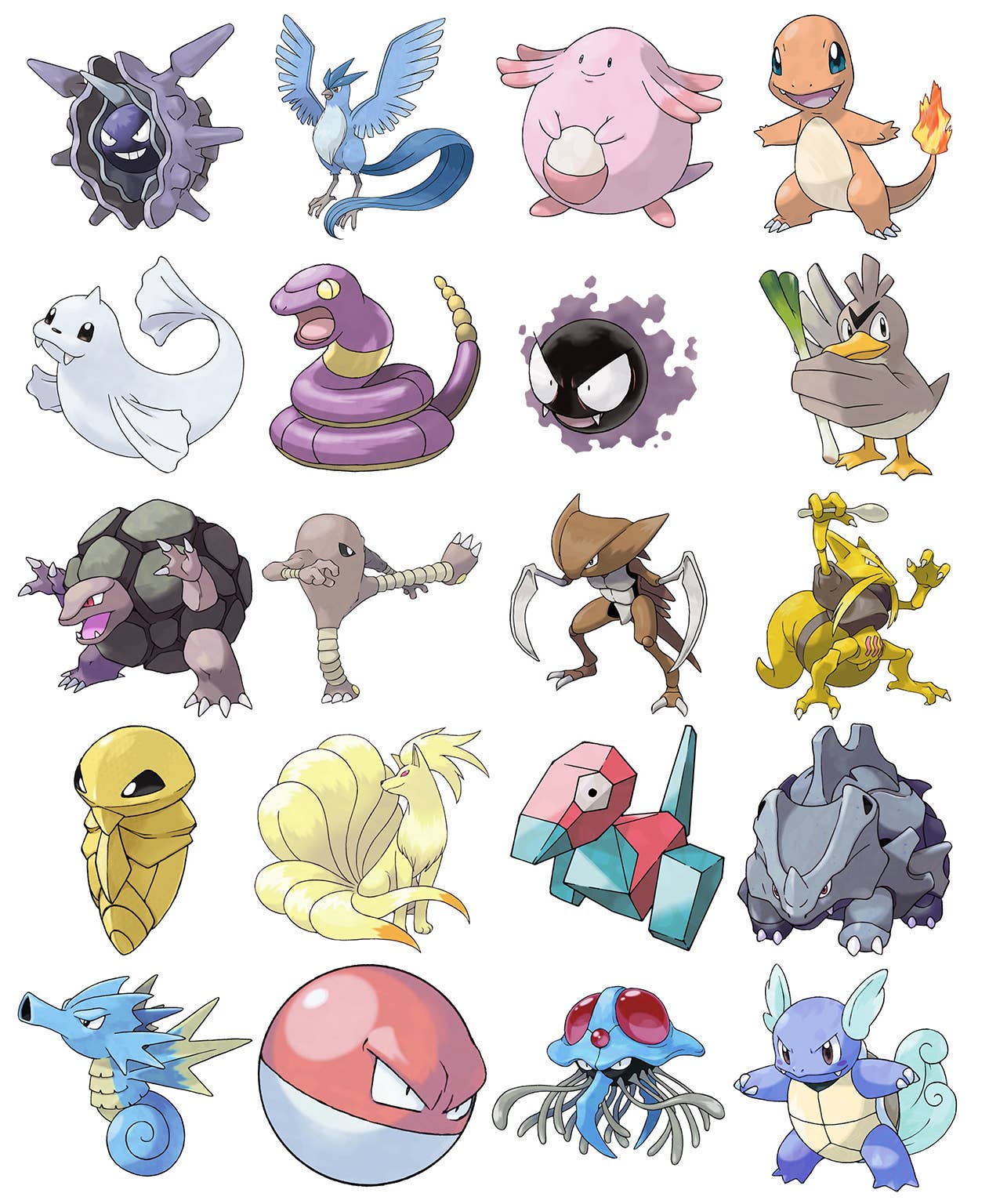 Have any of you tried to name all the Pokémon in this quiz at