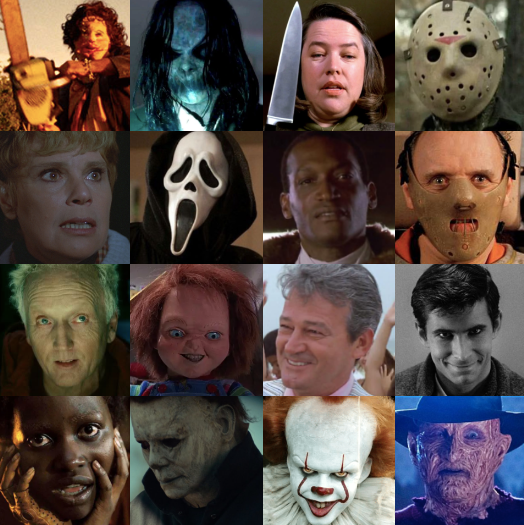 famous halloween movie characters