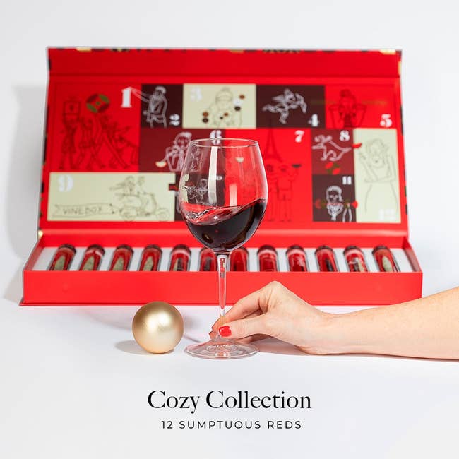 a wine advent calendar