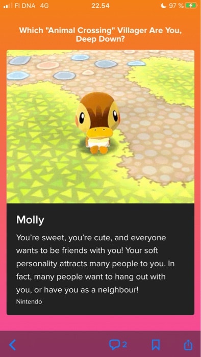 Which Animal Crossing Villager Are You, Deep Down? Which Animal Crossing Villager Are You, Deep Down?