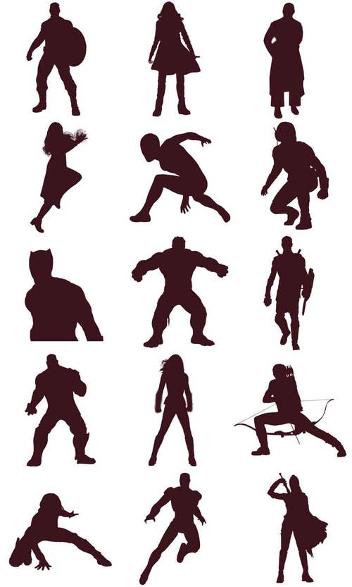Can You Identify These Marvel Characters By Just Their Silhouette Can You Identify These Marvel Characters By Just Their Silhouette