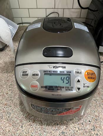 reviewer's rice cooker