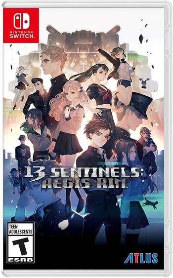 the box art showing all the high school students
