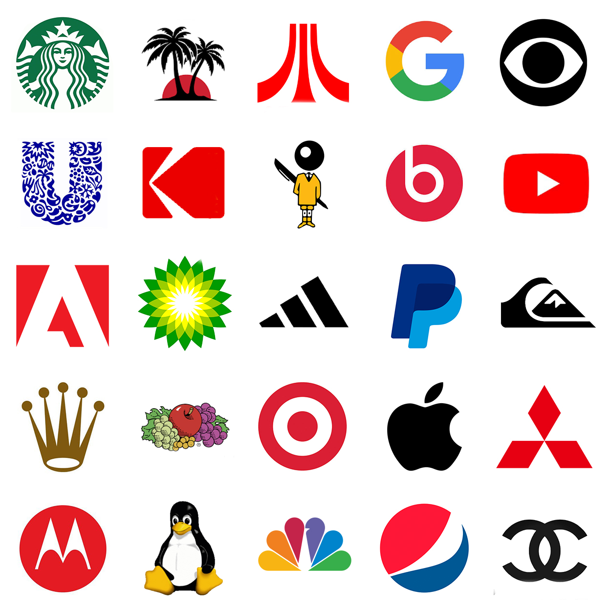 Company logos quiz