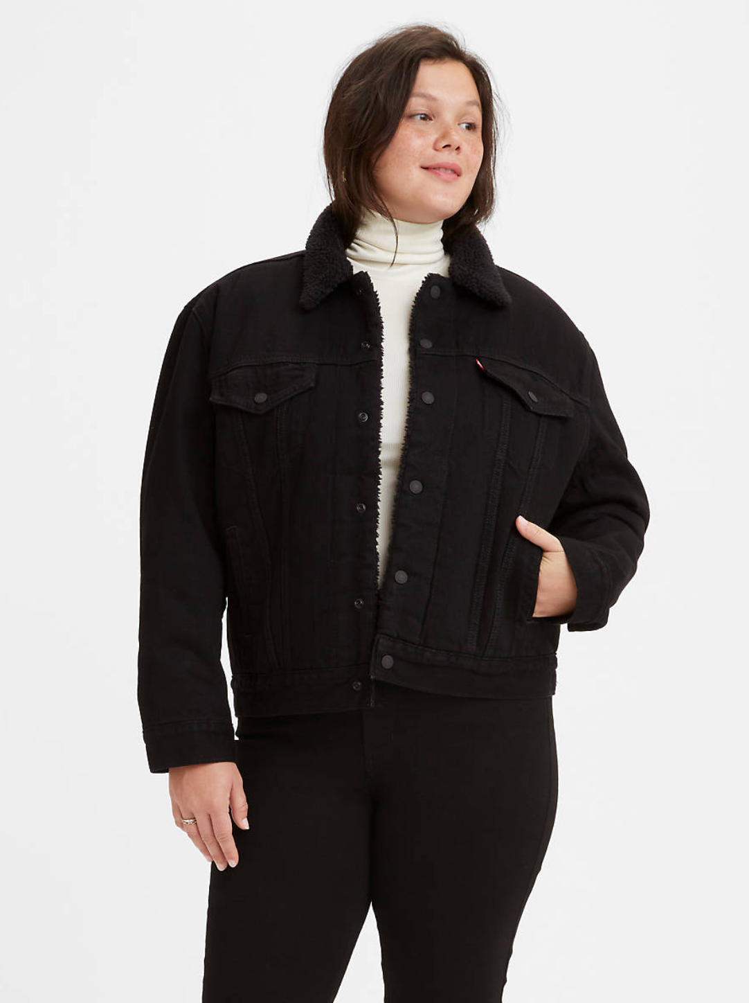 These Are the 27 Best Black Jean Jackets for Women