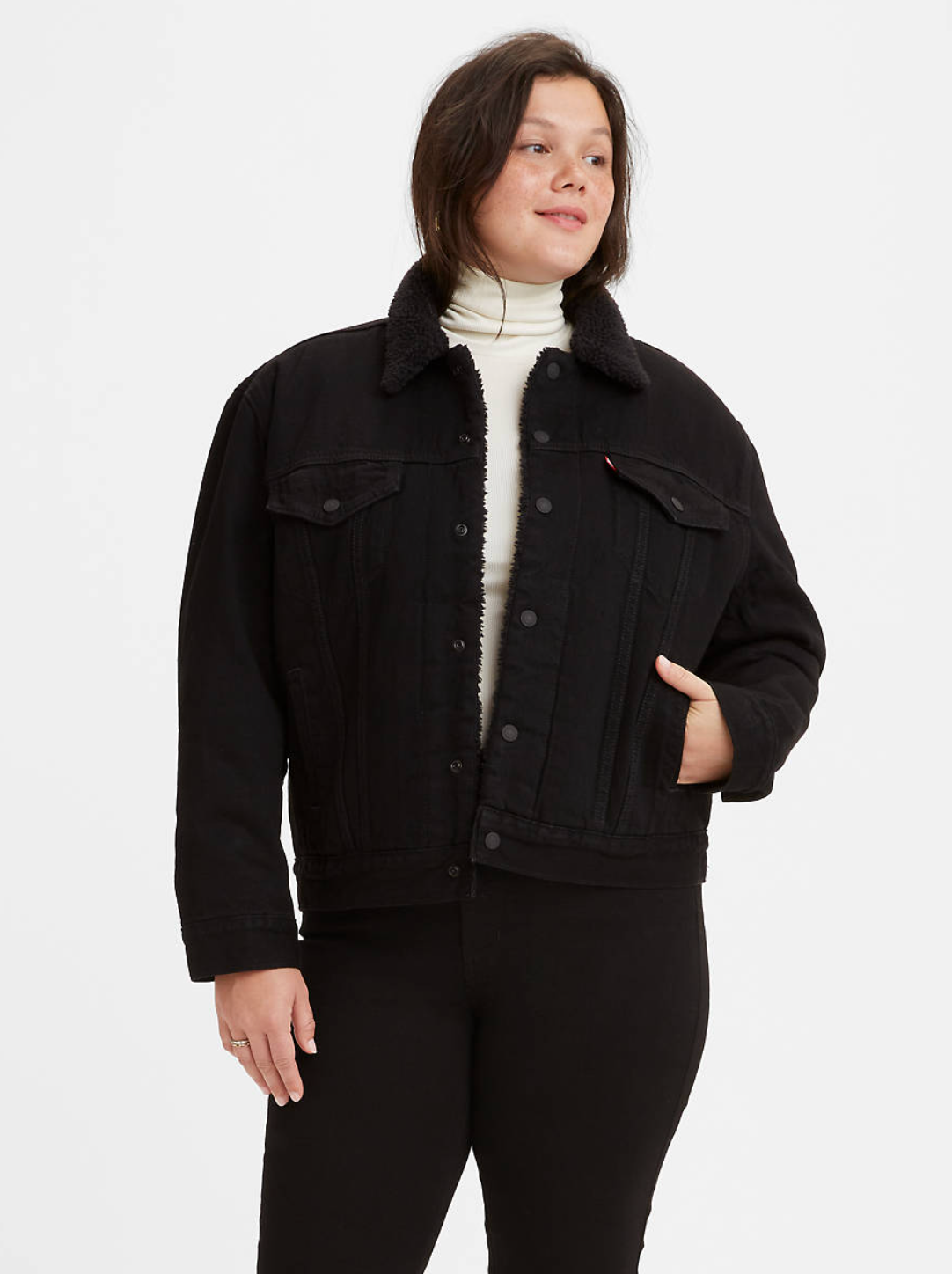 28 Best Black Jean Jackets That Never Go Out Of Style