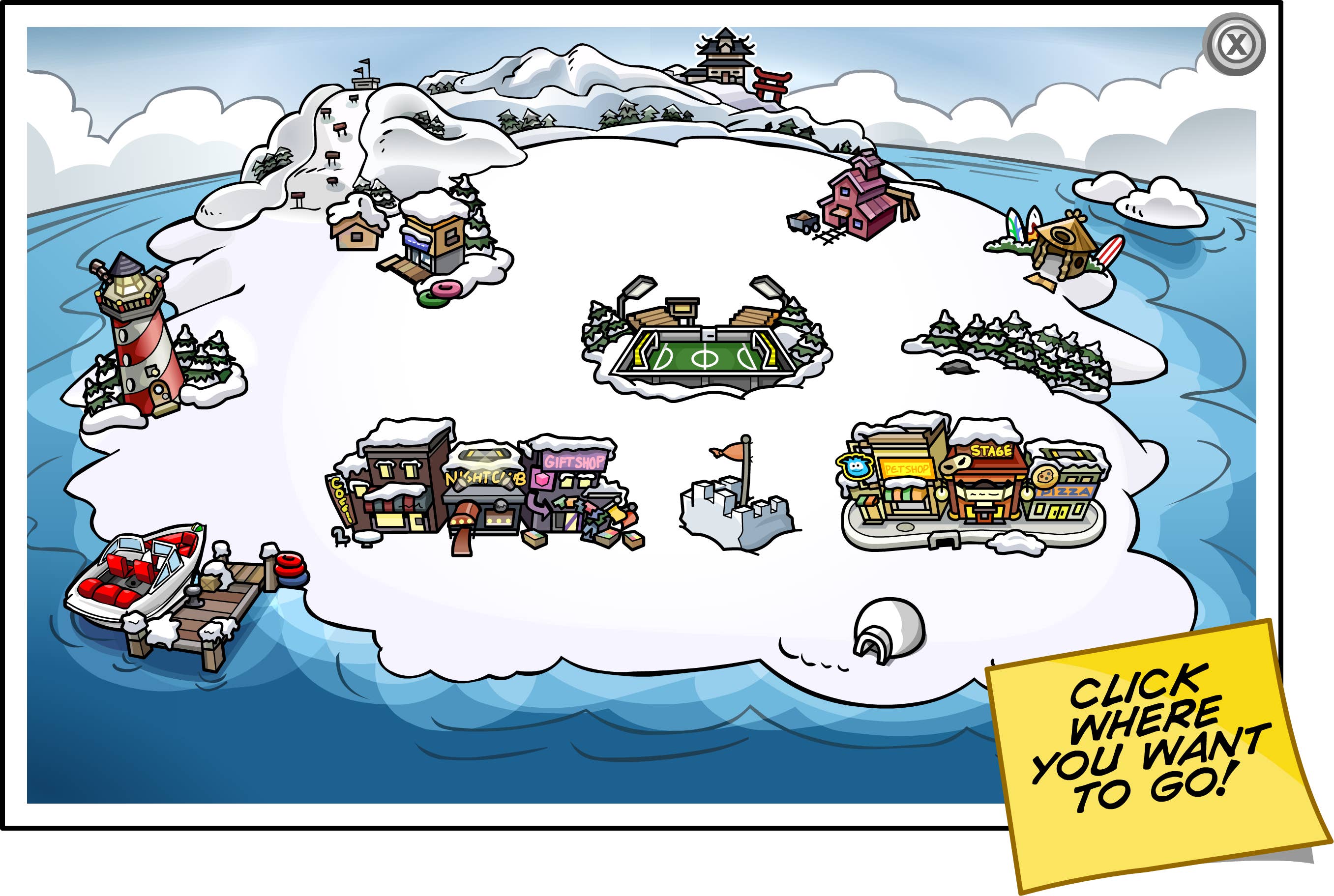 Club Penguin EPF Room Updated, Club Penguin Memories