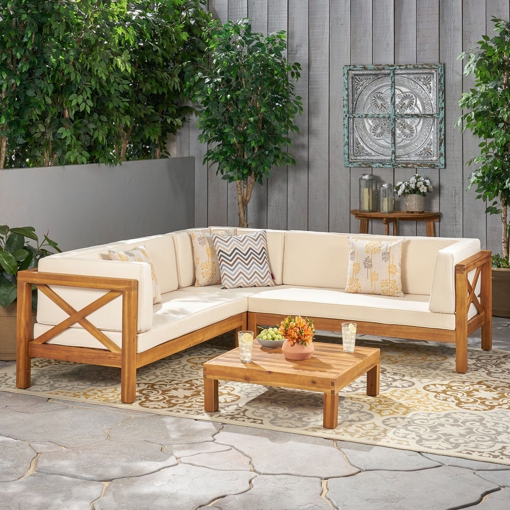 sectional styled outside