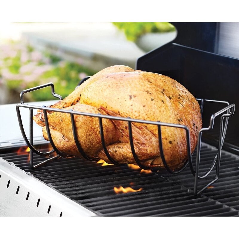 Bull Rack - BR6 Ultimate Package - Grill Tray System - Grill, Smoke, Dry  and Cure Meats and Vegetables - Grilling Rack and Tray