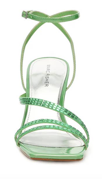 same sandal from the front