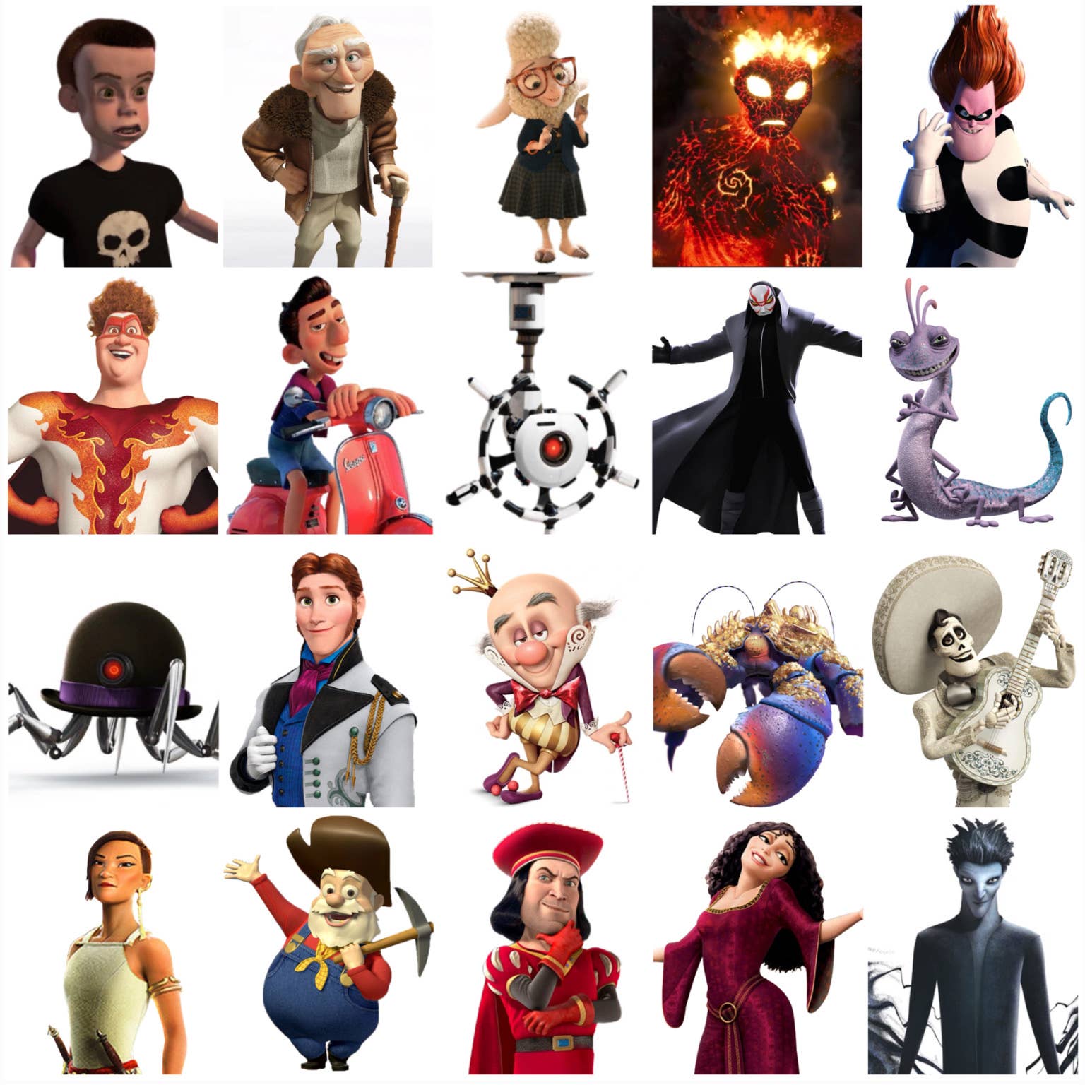 Can You Identify All 18 Of These Animated Movie Villains?