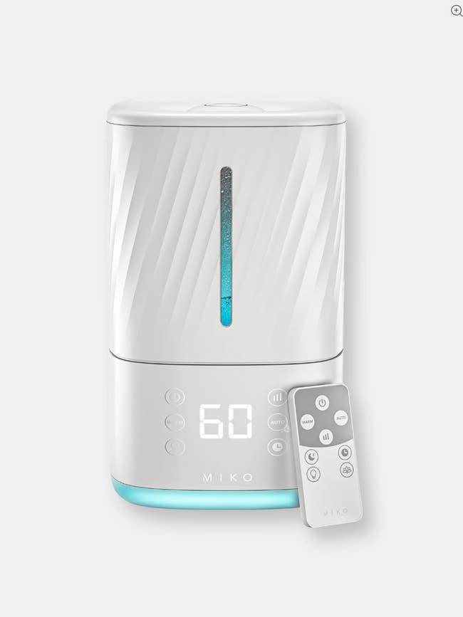the humidifier with the remote