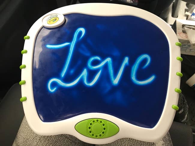 A gel doodle board