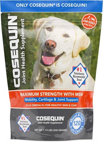 Bag of Cosequin dog chews