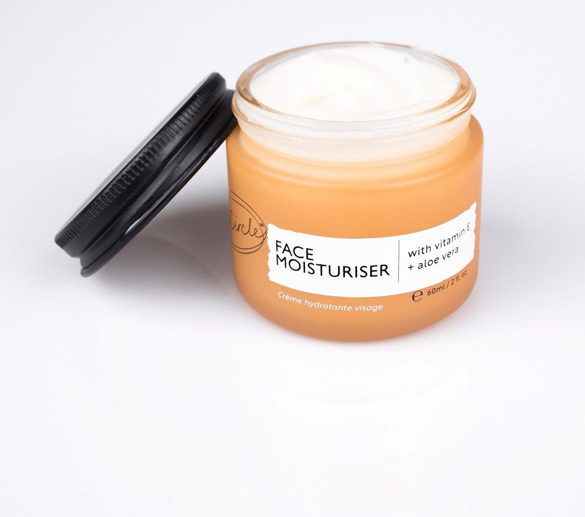 a jar of face moisturiser
