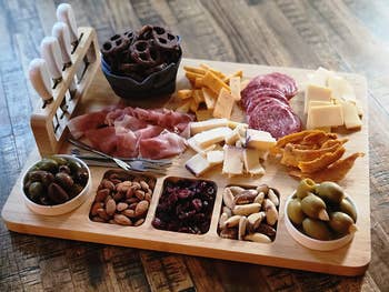 reviewer photo of their charcuterie board