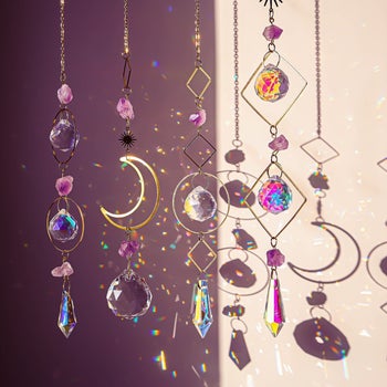 the four sun catchers in the sun