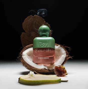 Perfume vessel labeled