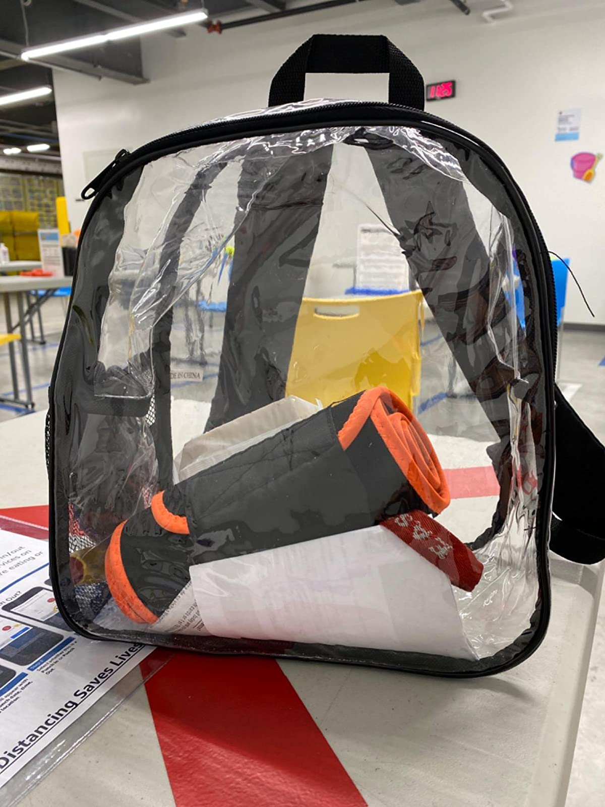 where to find a clear backpack