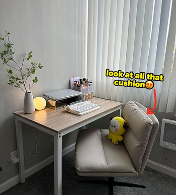 a reviewer's chair with text that reads 