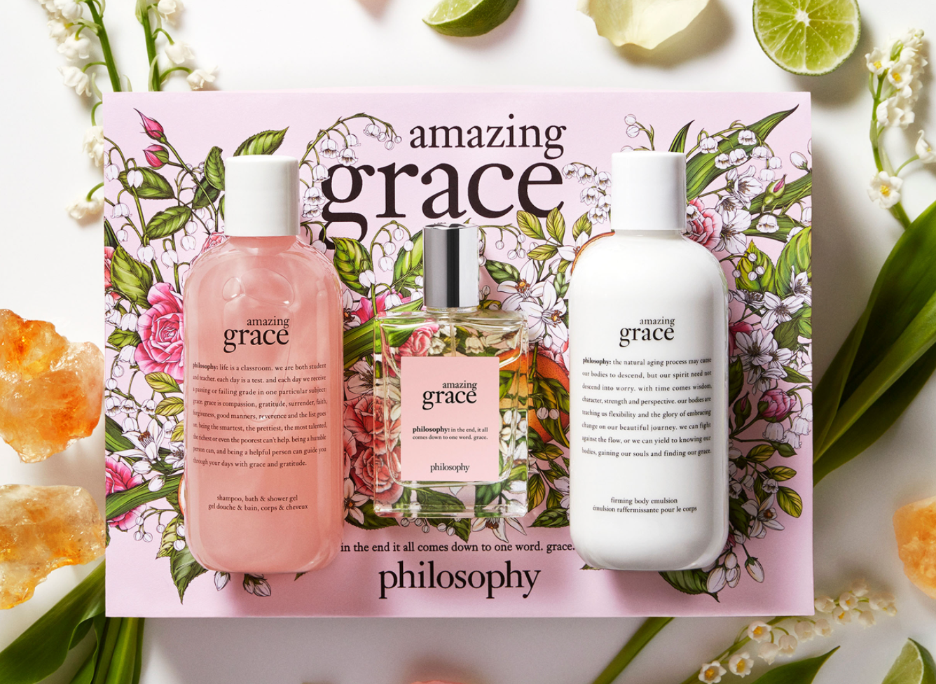 the bath, lotion, and perfume gift set