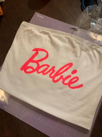 Finished White T-shirt with
