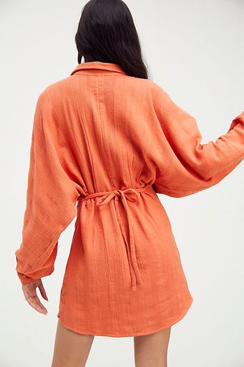 model wearing the dress