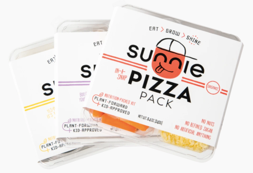 three packs of meal kits