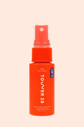 The travel size SOS Tower 28 spray