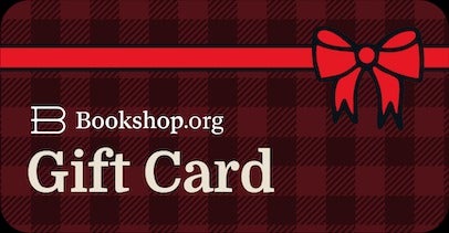 a bookshop gift card with a red bow design on it