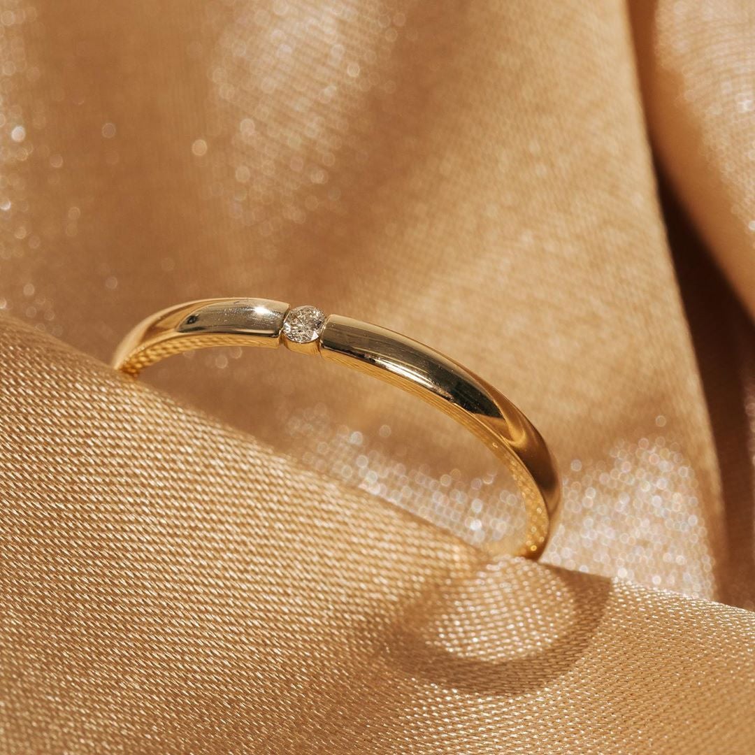 Luxury Brings Simple dainty twist heart ring, crystal ring, adjustable  ring, cute, Brass Gold Plated Ring Price in India - Buy Luxury Brings  Simple dainty twist heart ring