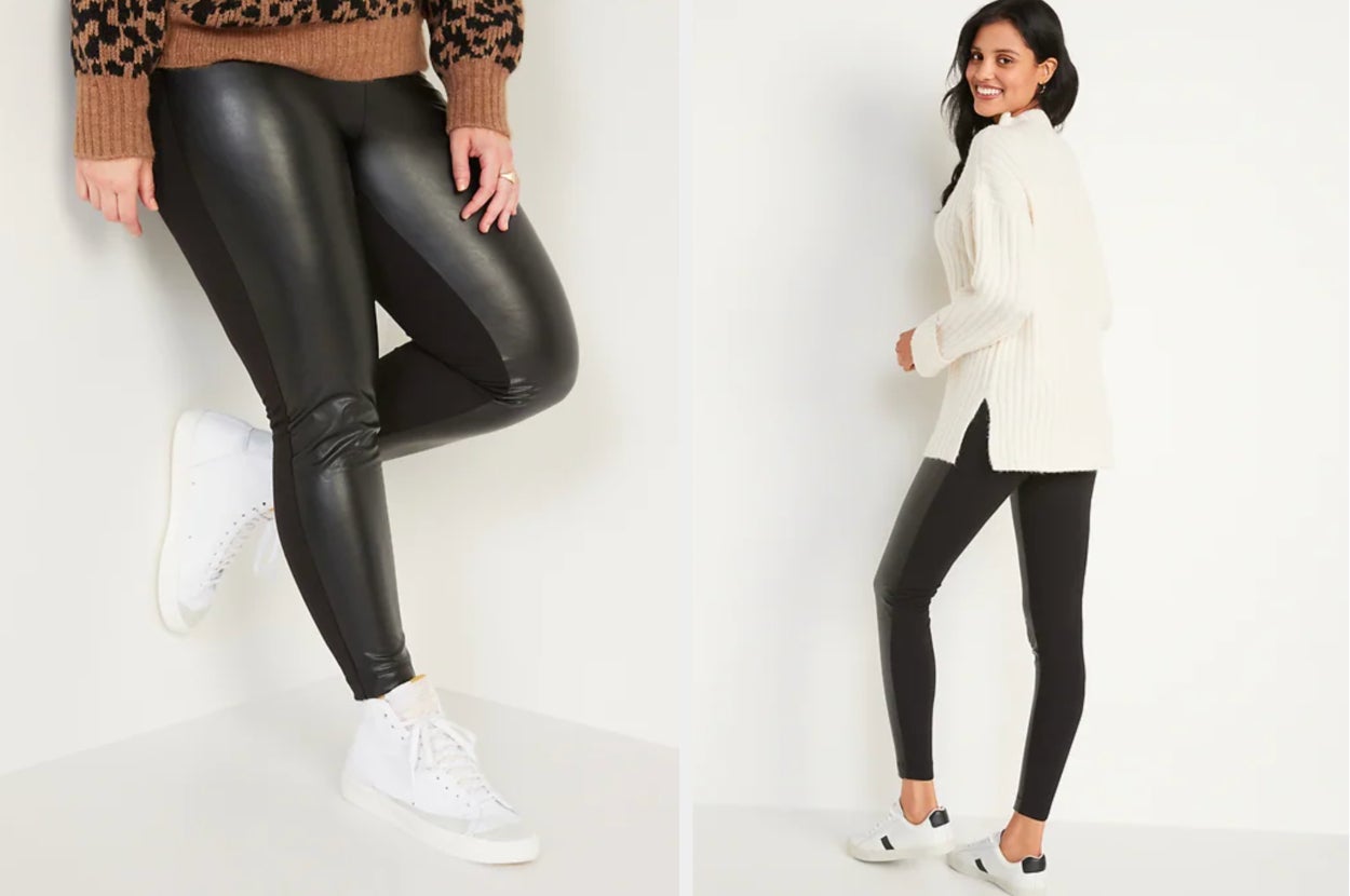 Plus Size Faux Leather Pants, Women's Fashion, Bottoms, Other