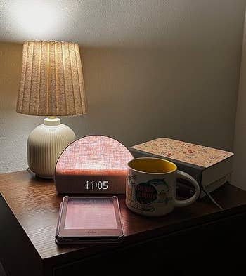 05, a book, a Kindle, and a mug featuring a question   design