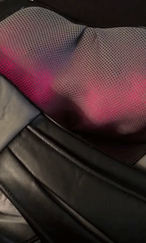 Reviewer GIF showing massager in motion with heat
