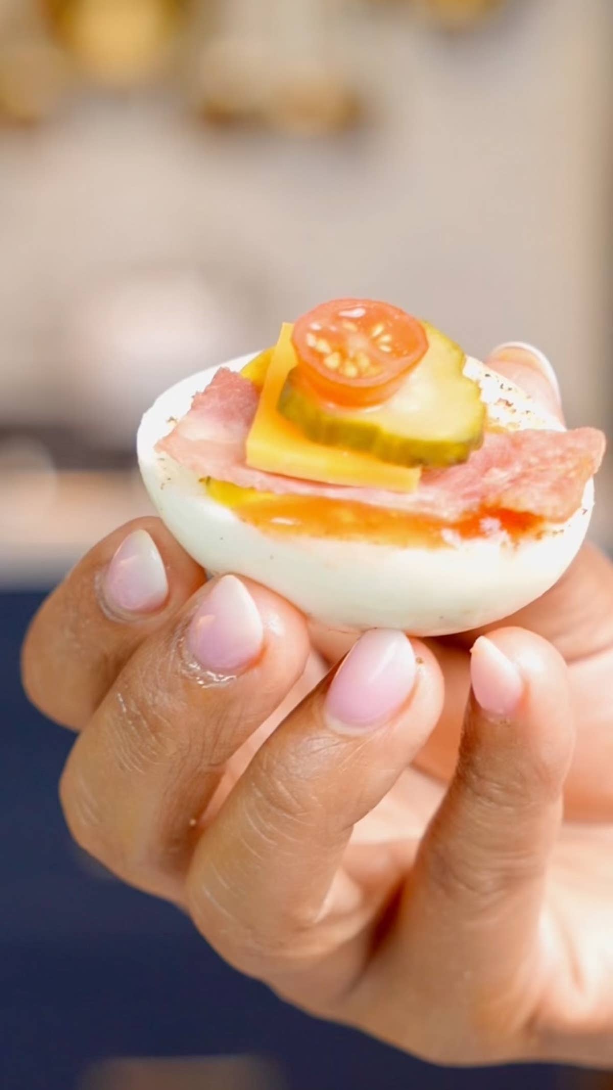 Cheeseburger Eggs