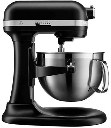 Black standup mixer