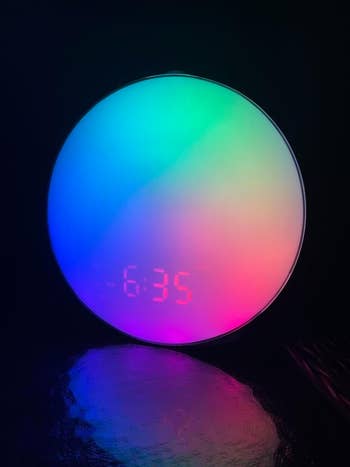 reviewers colorful clock