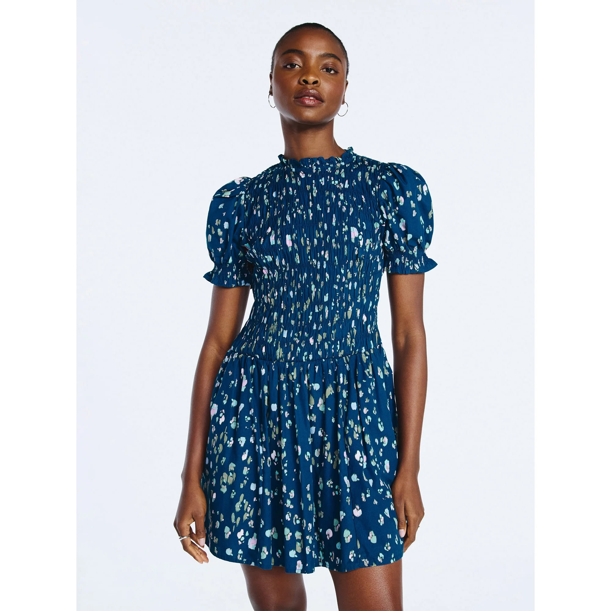 denim cute dress THE BAYLOR BOW X-Large Color:leopard Featuring a flattering halter size-xstp Shona Joy Lino Maxi